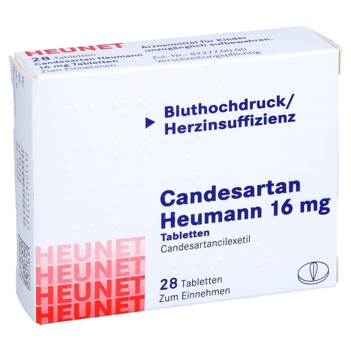 Candesartan Heumann 16mg Heunet