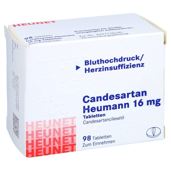 Candesartan Heumann 16mg Heunet