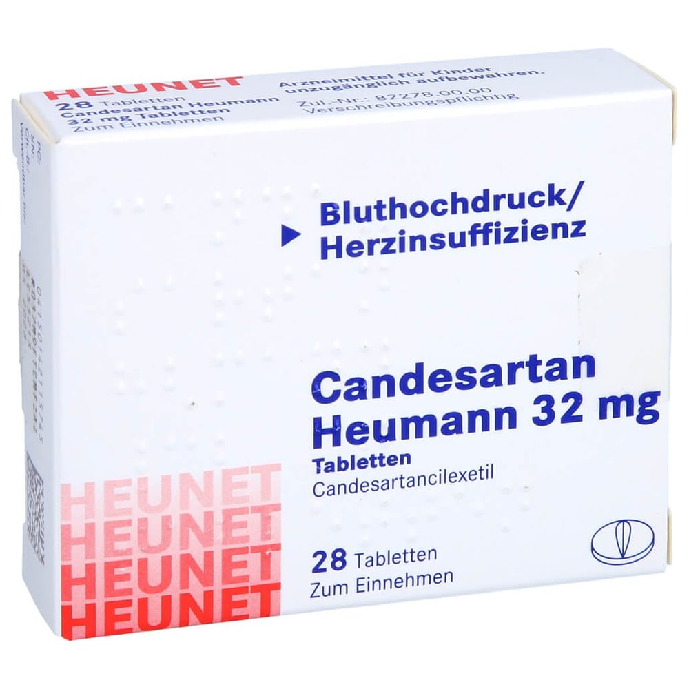 Candesartan Heumann 32 mg Heunet