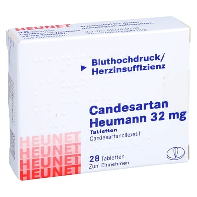 Candesartan Heumann 32 mg Heunet