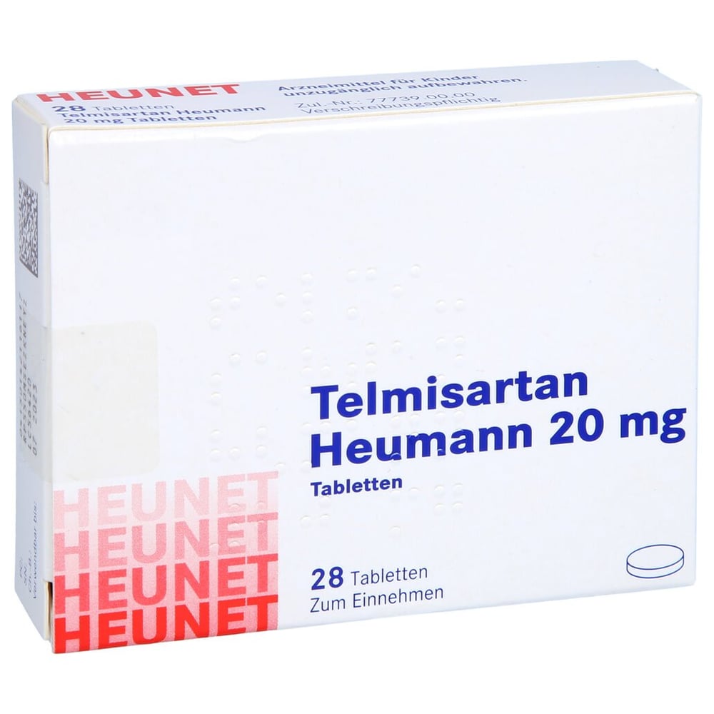 Telmisartan Heumann 20 mg Heunet