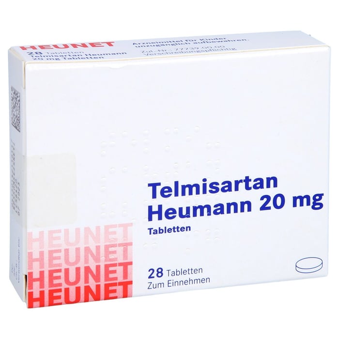 Telmisartan Heumann 20mg Heunet