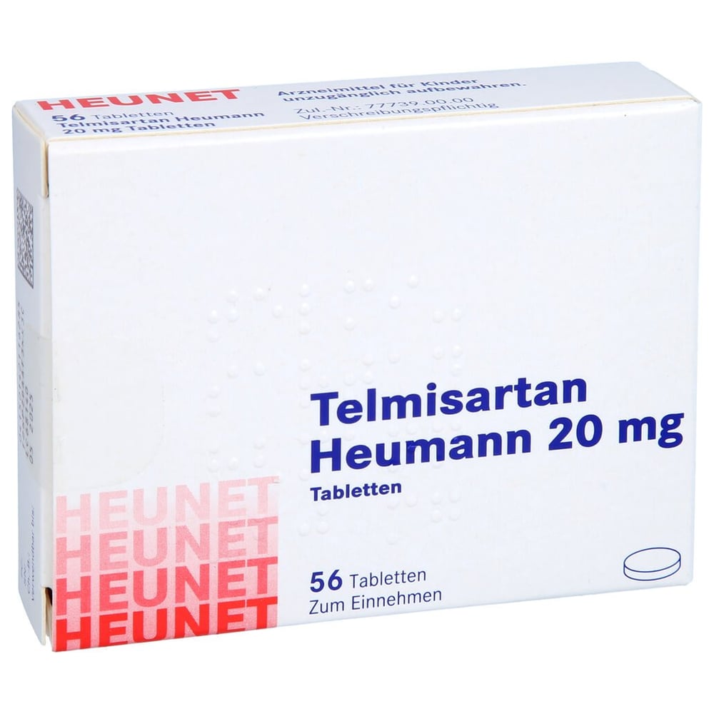 Telmisartan Heumann 20 mg Heunet