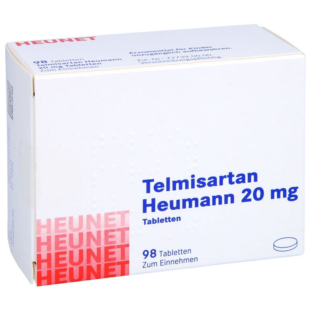 Telmisartan Heumann 20 mg Heunet