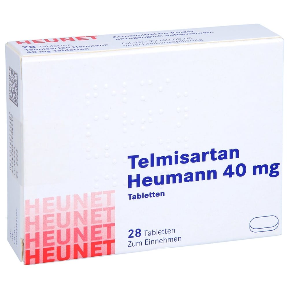 Telmisartan Heumann 40 mg Heunet