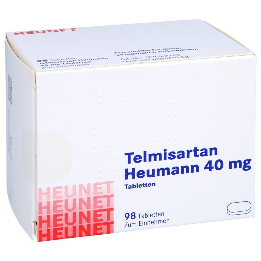 Telmisartan Heumann 40 mg Heunet