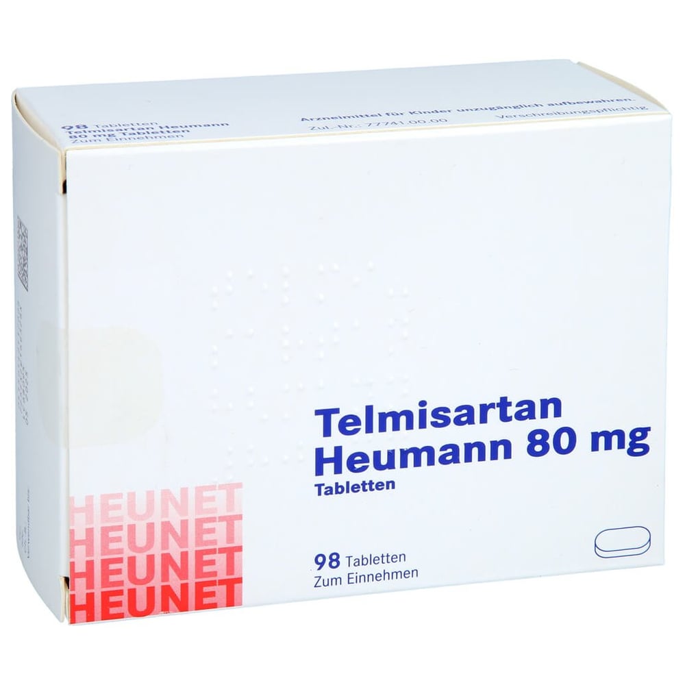 Telmisartan Heumann 80 mg Heunet
