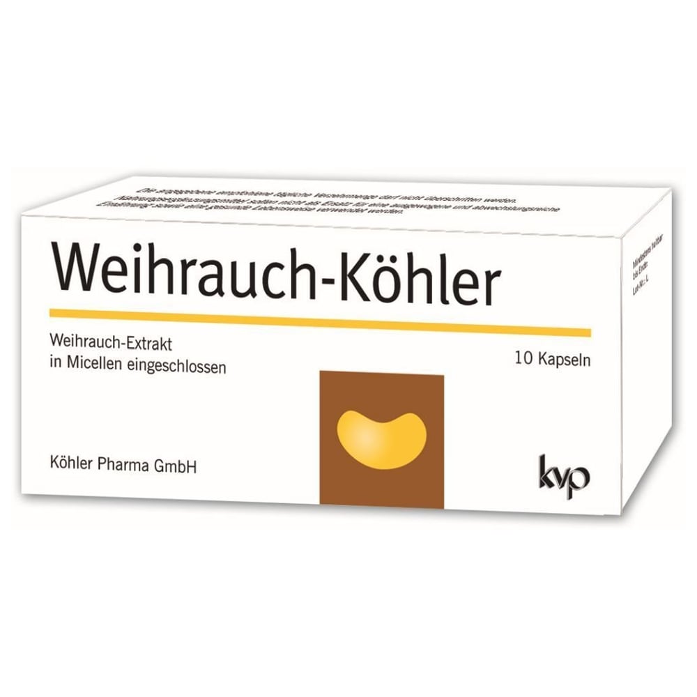 WEIHRAUCH-Köhler Kapseln