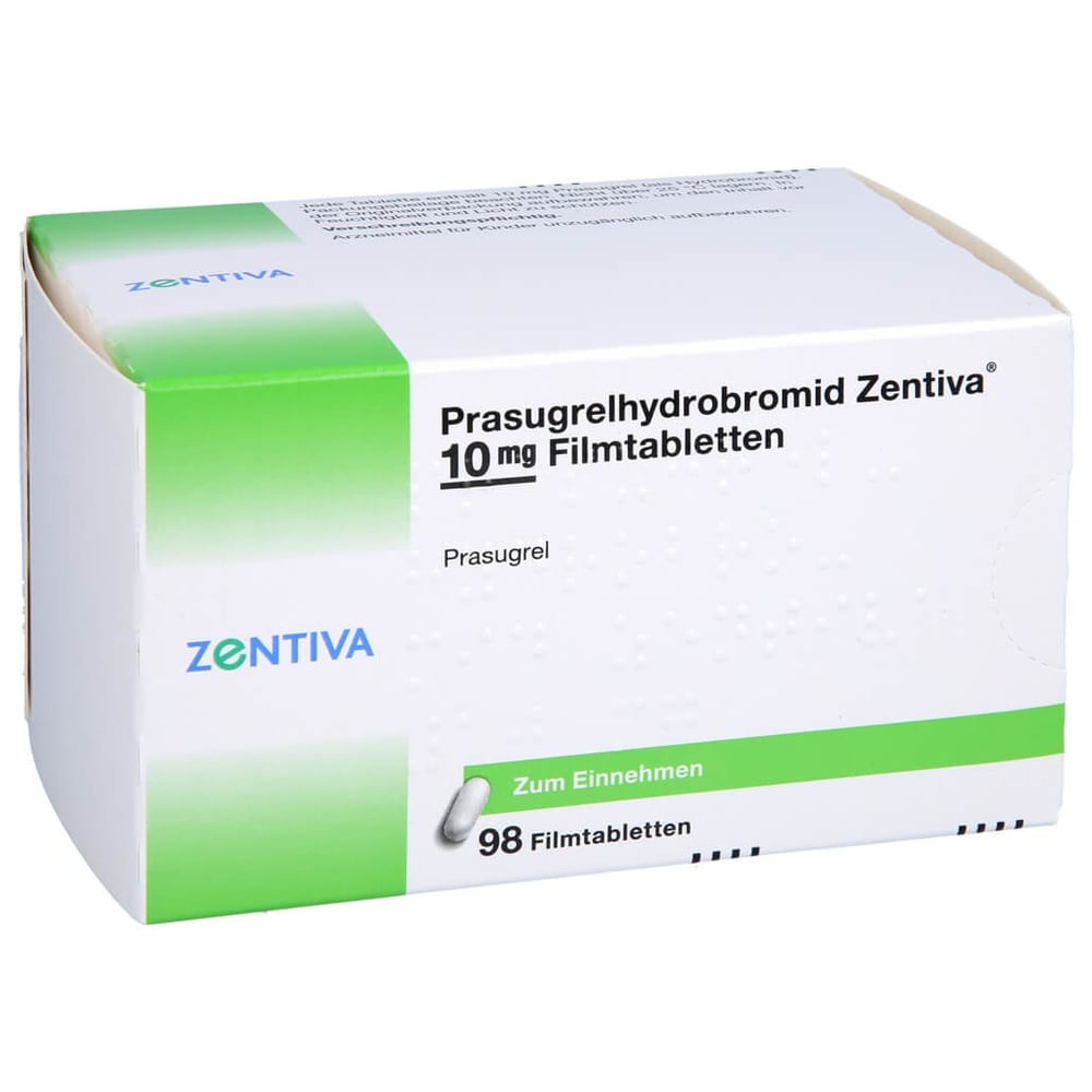 Prasugrelhydrobromid Zentiva 10 mg