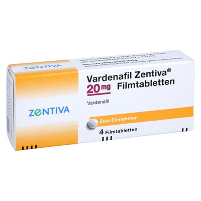 Vardenafil Zentiva 20 mg