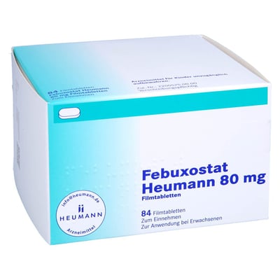 Febuxostat Heumann 80 mg