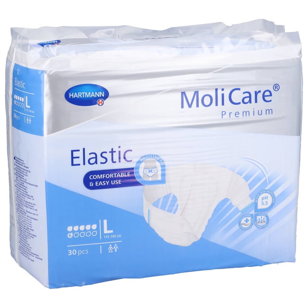 Molicare Premium Elastic Slip 6 Tropfen Gr.L