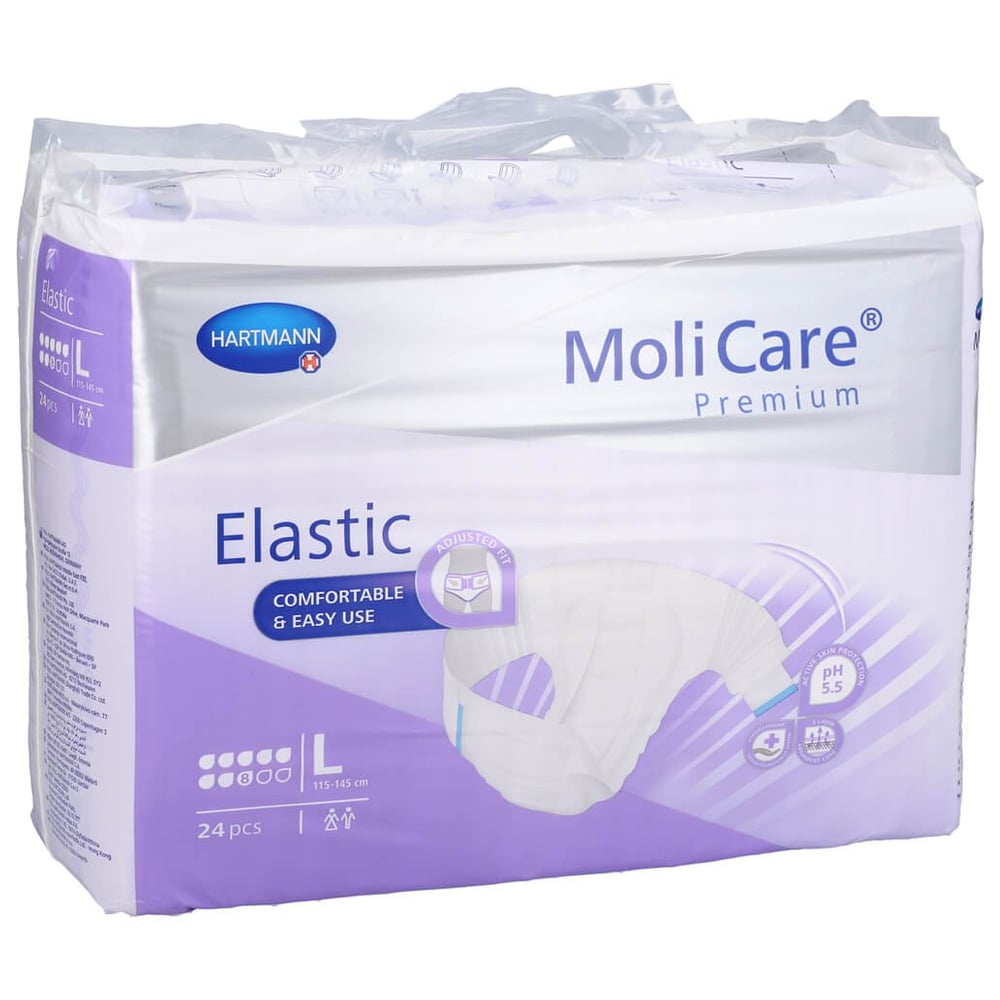 Molicare Premium Elastic Slip 8 Tropfen Gr.L