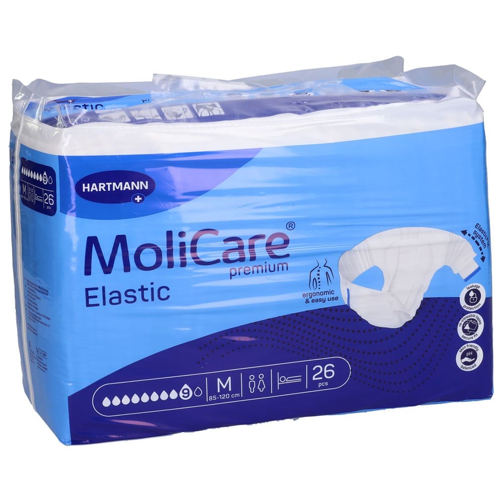 Molicare Premium Elastic Slip 9 Tropfen Gr.M