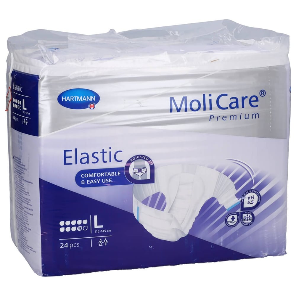 Molicare Premium Elastic Slip 9 Tropfen Gr.L