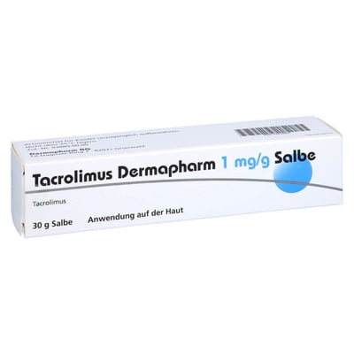 Tacrolimus Dermapharm 1 mg/g Salbe