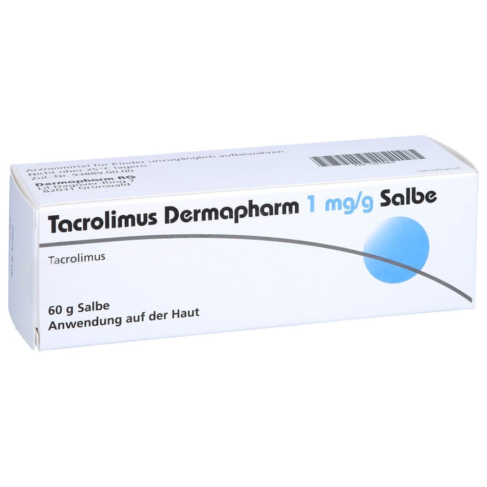 Tacrolimus Dermapharm 1 mg/g Salbe