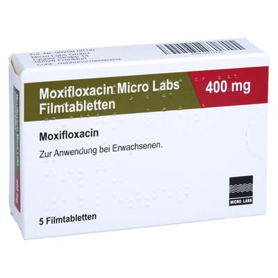 Moxifloxacin Micro Labs 400 mg