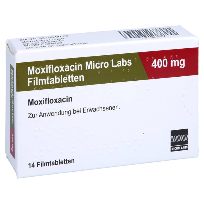 Moxifloxacin Micro Labs 400mg