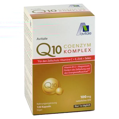 Coenzym Q10 100 mg Kapseln+Vitamine+Mineralstoffe
