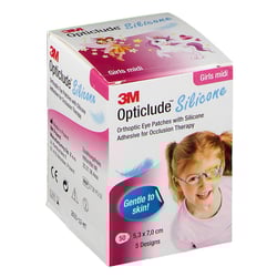 Opticlude 3M Silicone Girls midi 5.3x7 cm 2738PG