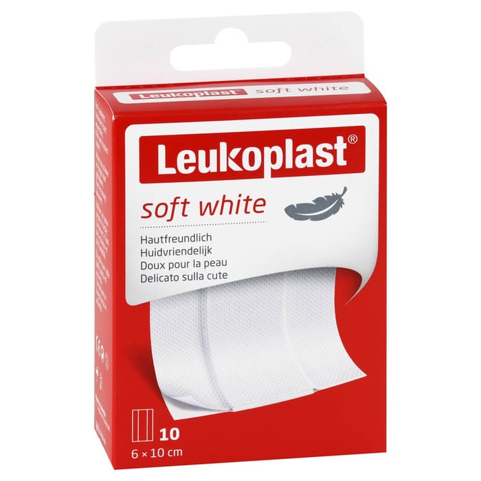 Leukoplast soft white Pflaster 6x10 cm