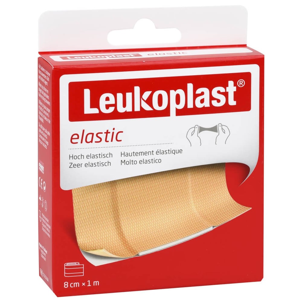 Leukoplast Elastic 8cmx1m