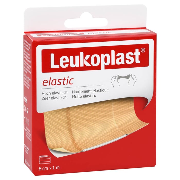 Leukoplast Elastic 8cmx1m