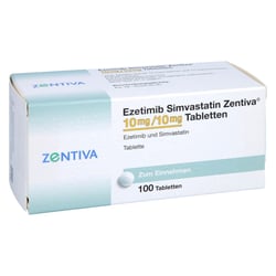 Ezetimib Simvastatin Zentiva 10 mg/10 mg