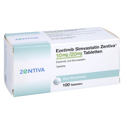 Ezetimib Simvastatin Zentiva 10 mg/20 mg
