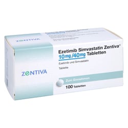 Ezetimib Simvastatin Zentiva 10 mg/40 mg