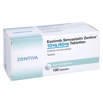 Ezetimib Simvastatin Zentiva 10 mg/40 mg