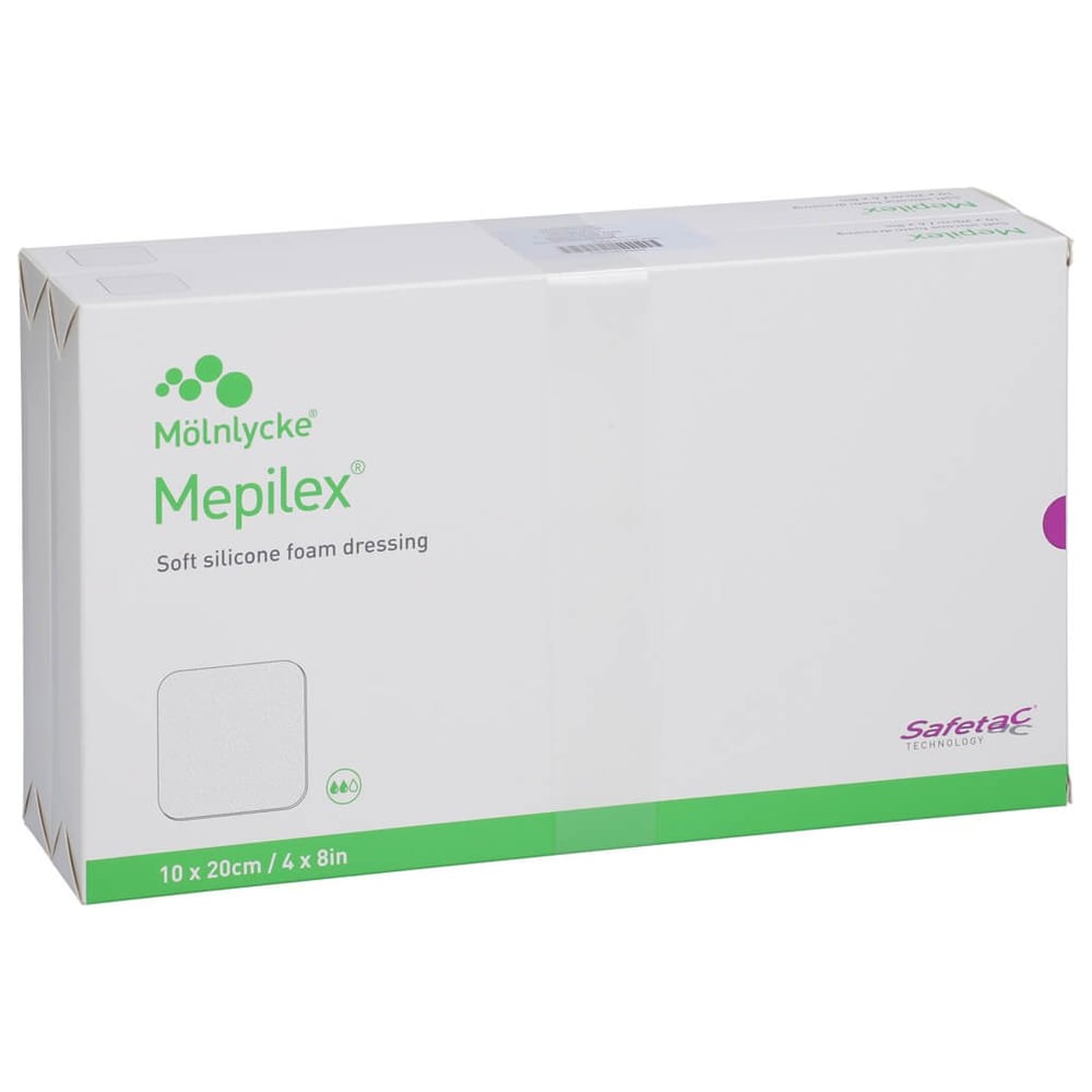 Mepilex 10x20 cm Schaumverband