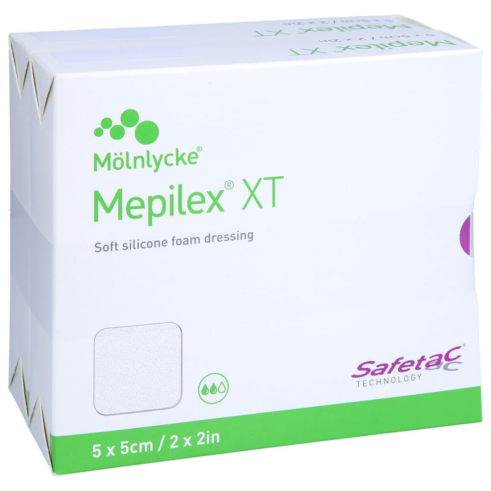 Mepilex Xt 5x5 cm Schaumverband