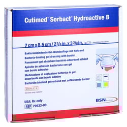 Cutimed Sorbact Hyd B7x8.5