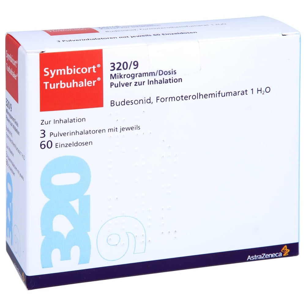 Symbicort Turbohaler 320/9 Mikrogramm/Dosis