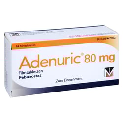 Adenuric 80 mg Filmtabletten