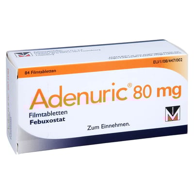 Adenuric 80 mg Filmtabletten