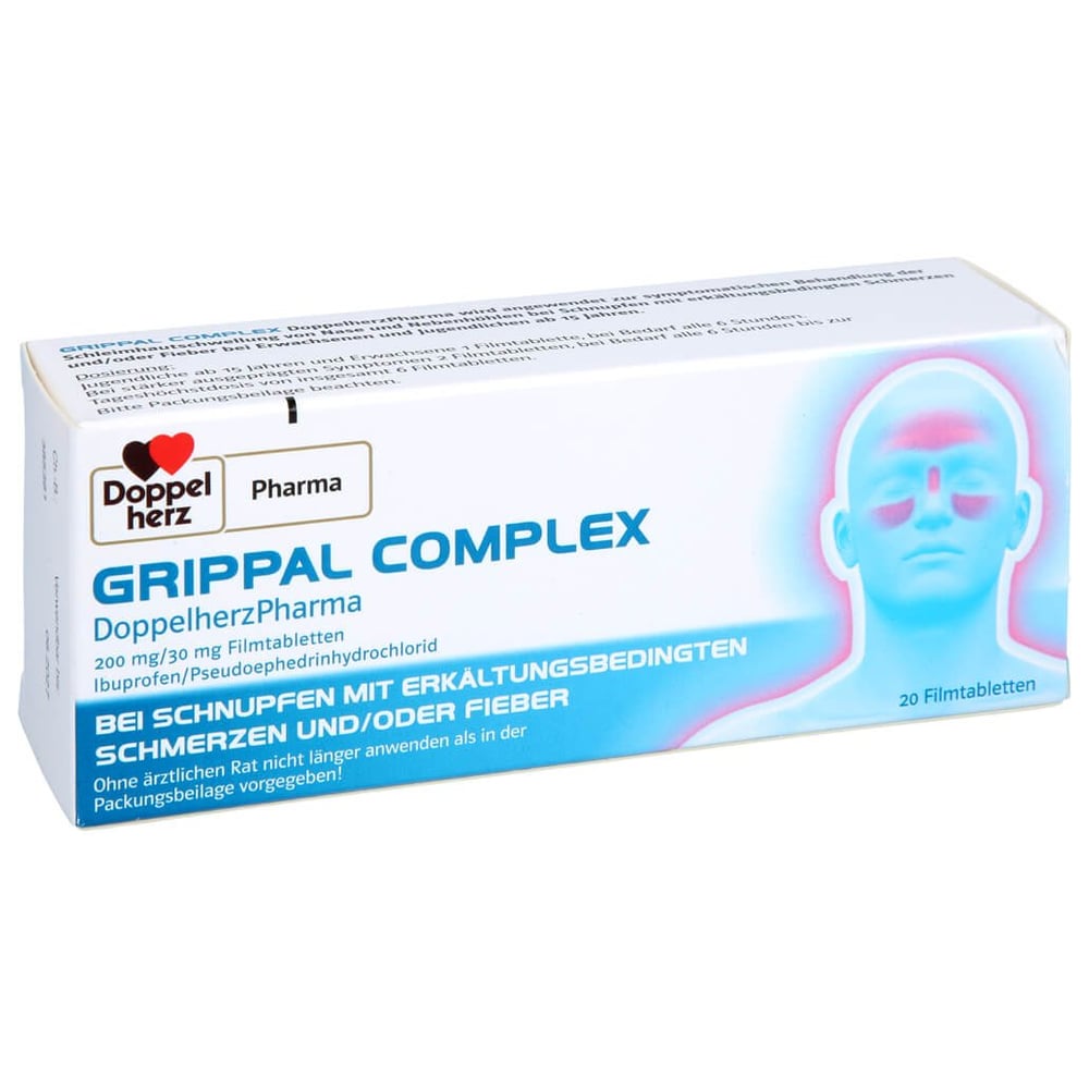 Grippal Complex DoppelherzPharma Filmtabletten