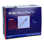 BD Micro Fine+ 1 ml U100 Produktbild 1