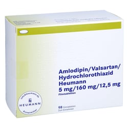 Amlodipin/Valsartan/Hydrochlorothiazid Heumann 5 mg/160 mg/12,5 mg
