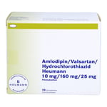 Amlodipin/Valsartan/Hydrochlorothiazid Heumann 10 mg/160 mg/25 mg Produktbild 2