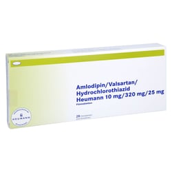 Amlodipin/Valsartan/Hydrochlorothiazid Heumann 10 mg/320 mg/25 mg