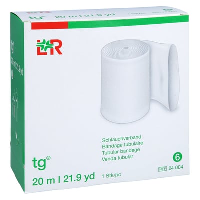 Tg Schlauchverband Größe 6 20 m weiß B2B Medical Produktbild 1
