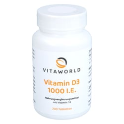 Vitamin D3 1000 I.e. pro Tag Tabletten