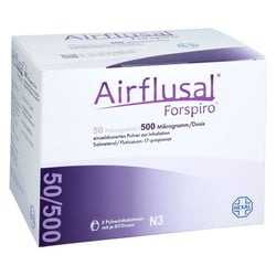 Airflusal Forspiro 50 Mikrogramm/500 Mikrogramm/Dosis