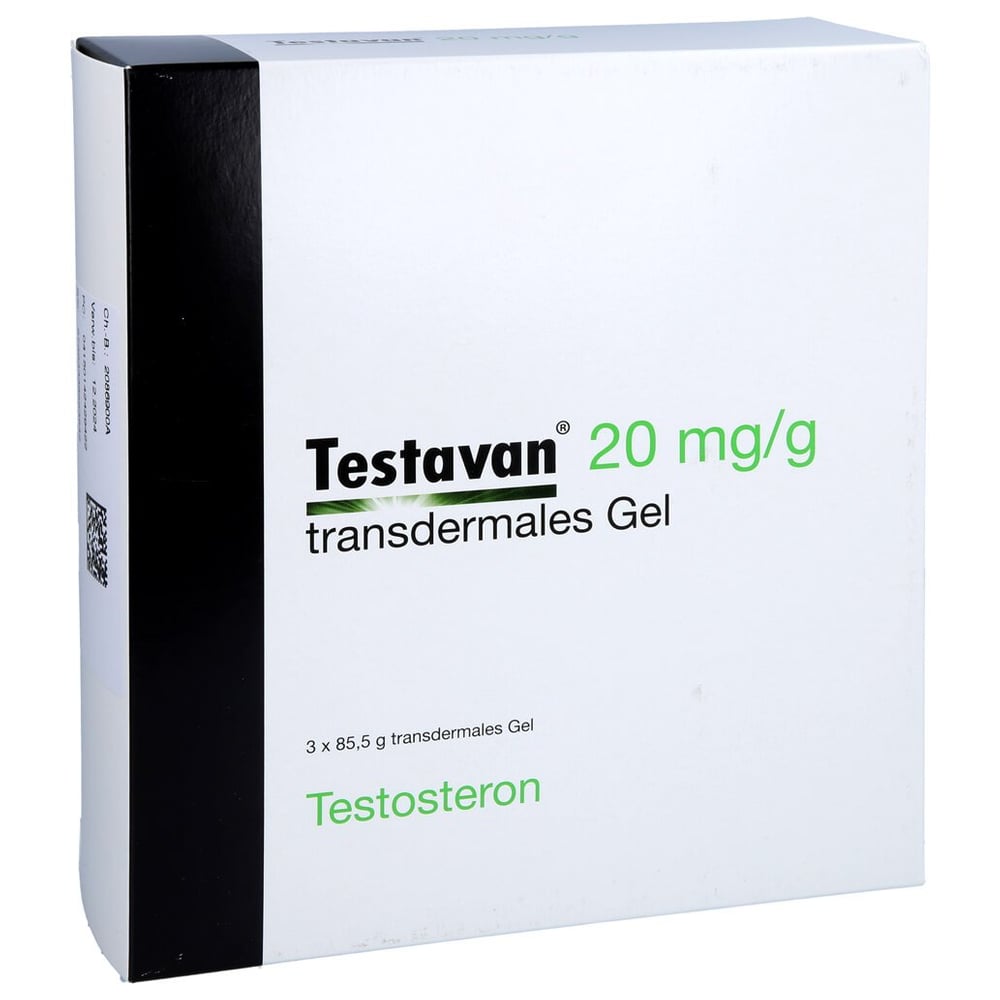 Testavan 20 mg/g Transdermales Gel