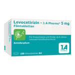Levocetirizin - 1 A Pharma 5 mg Filmtabletten