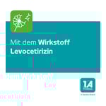 Levocetirizin - 1 A Pharma 5 mg Filmtabletten