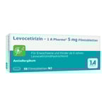 Levocetirizin - 1 A Pharma 5 mg Filmtabletten